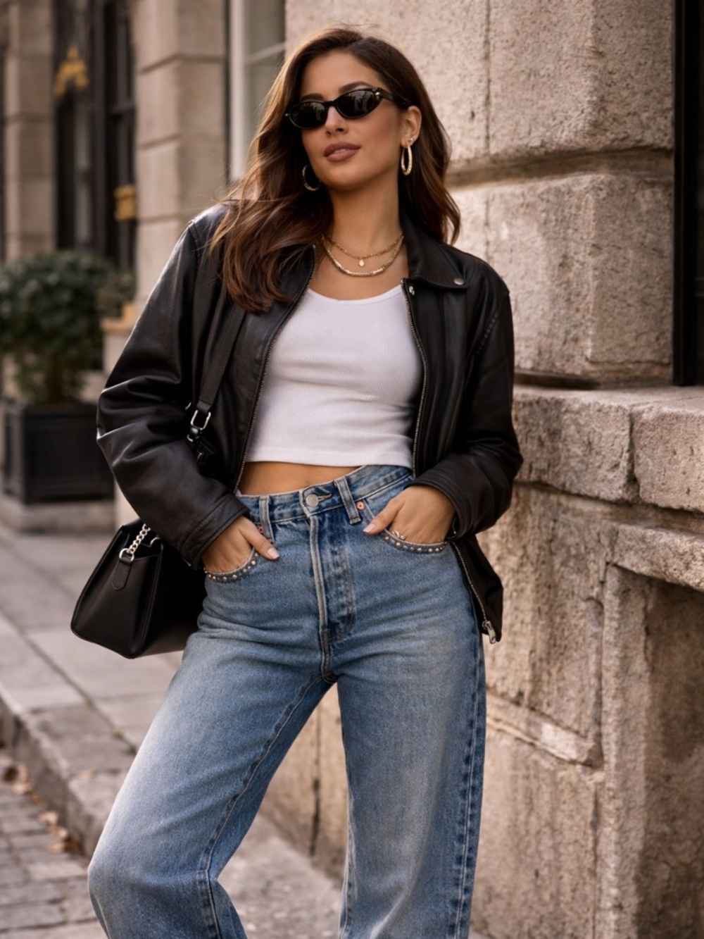 Levi’s 501 Studded Straight Leg Jeans W31 L30 Y2K Western Denim